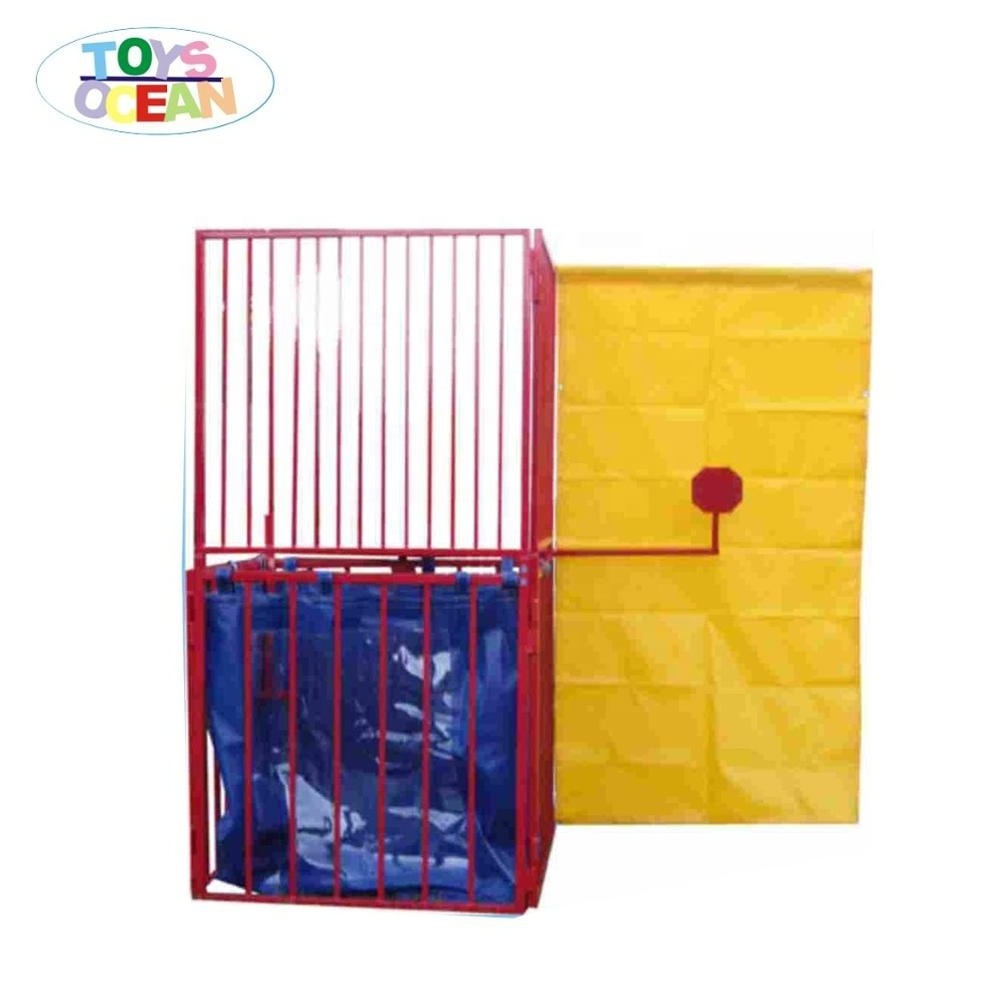 new adult water splash games dunk tank dunking machine booth