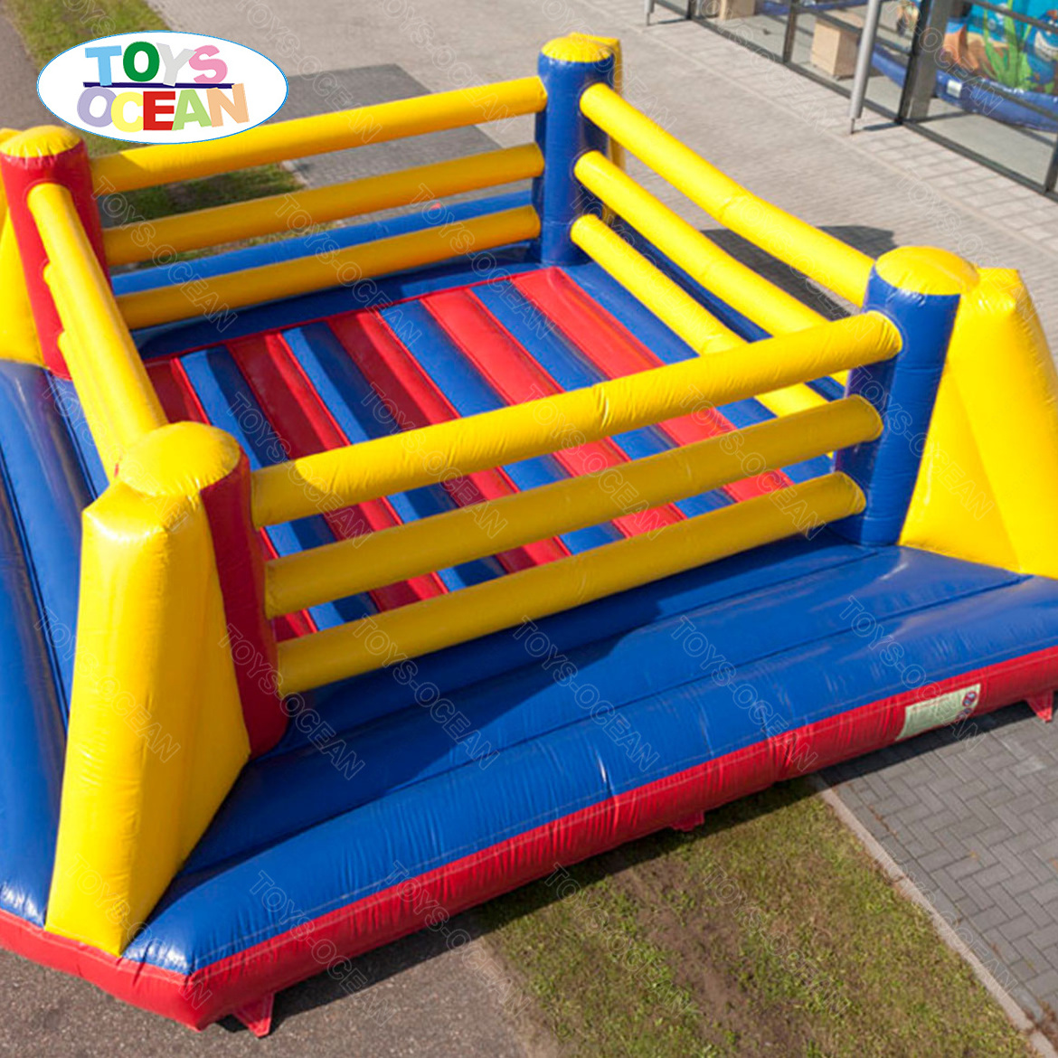 Customized commercial grade competitive game inflatable boxing ring inflatable wrestling ring for sale