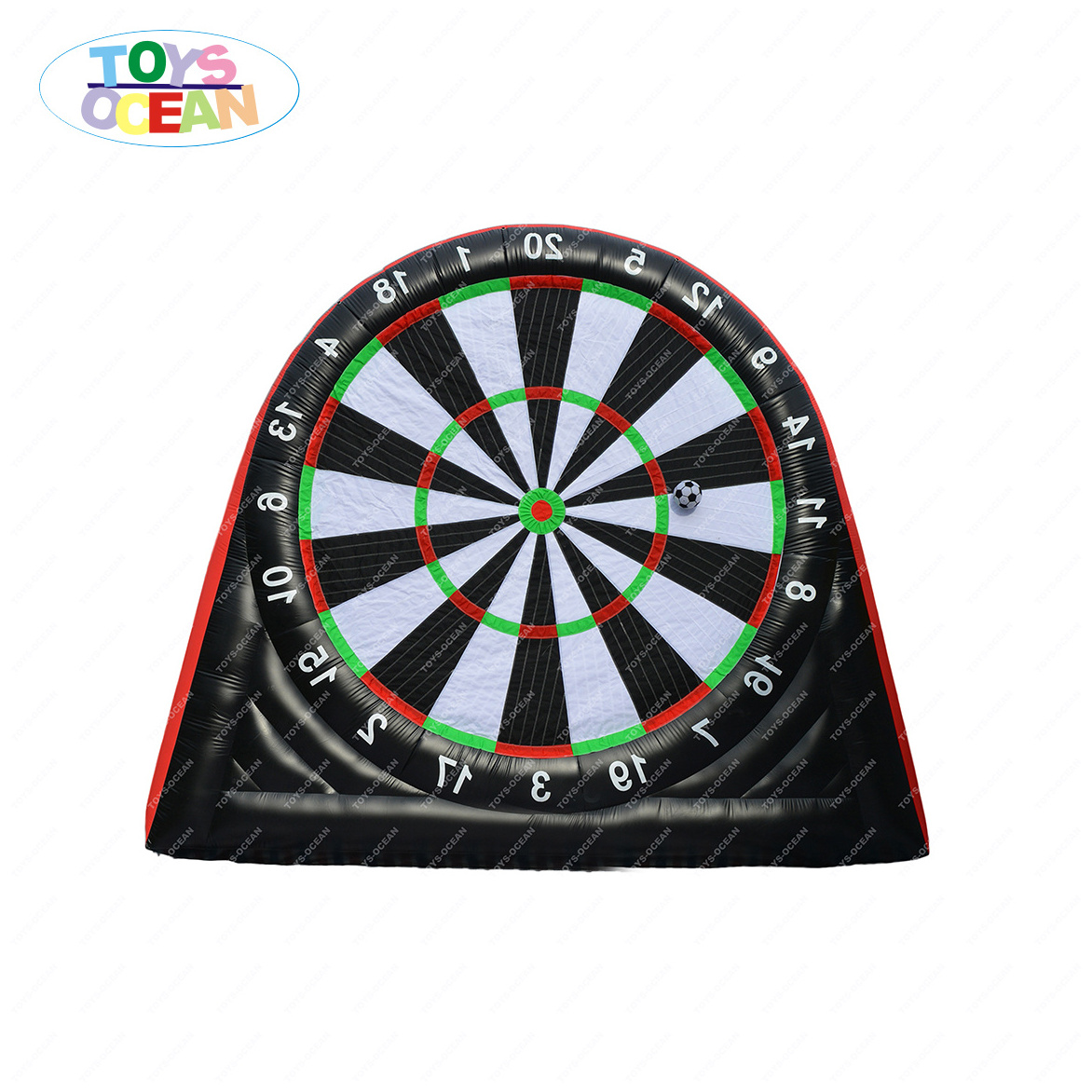 2.5M Outdoor Soccer Dart Board Inflatable Football Target Game