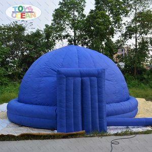 Customized Inflatable Portable home projection dome planetarium tent for Digital Cinema Star Projector