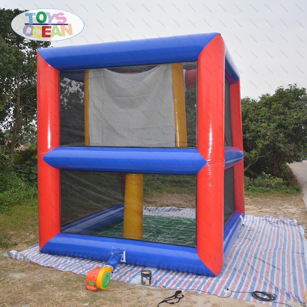 Commercial Grade Inflatable Rugby Goal Game Tournament