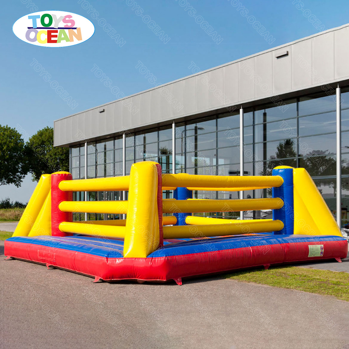 Customized commercial grade competitive game inflatable boxing ring inflatable wrestling ring for sale