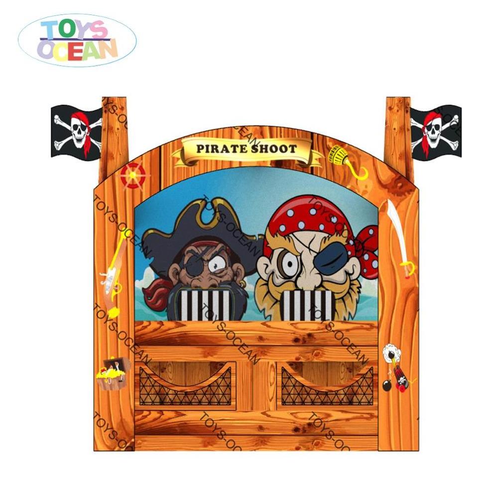 Pirate Ship Inflatable Party Shooting Target Game For Adult