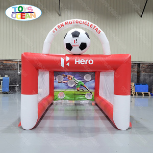 Outdoor Inflatable Sports Games Portable Kids Inflatable Football Soccer Goal