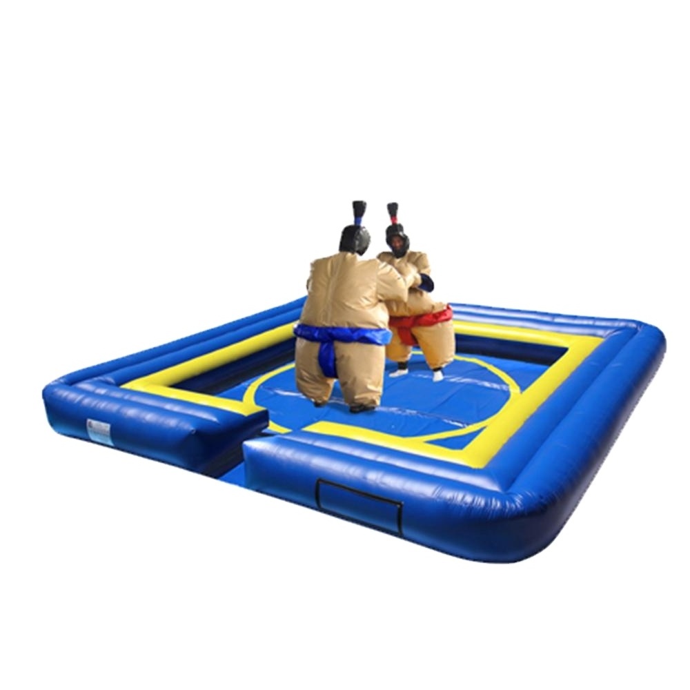 Adults Inflatable Twin Sumo wrestling suits set for interactive game