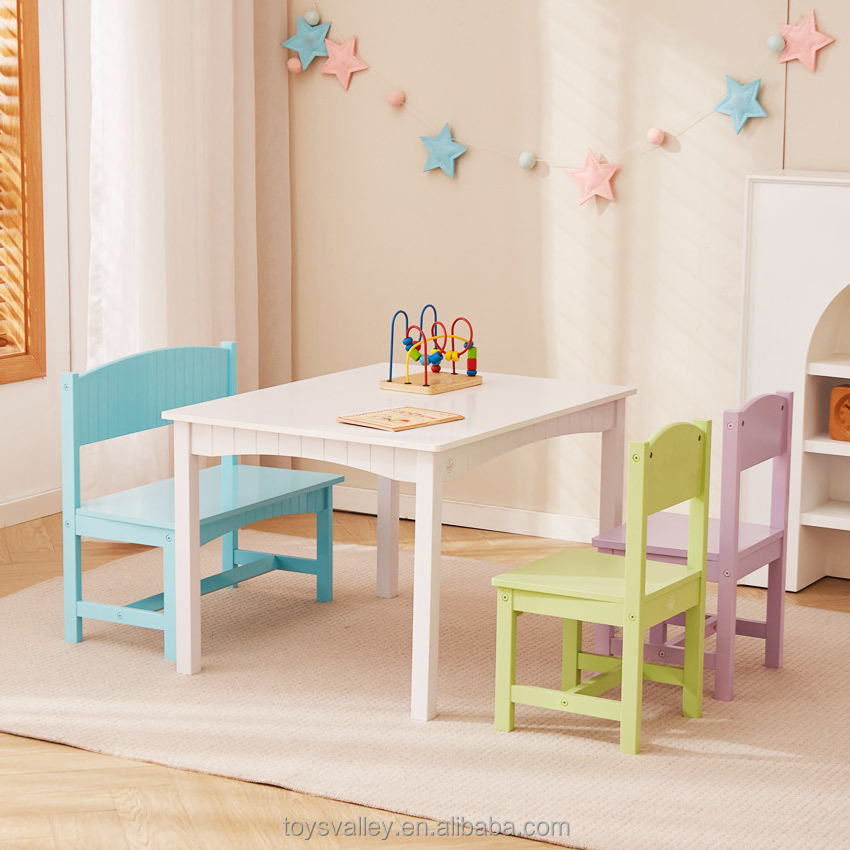 Kid tables chair Study Table kids Wooden study table kids study hexagonal desk