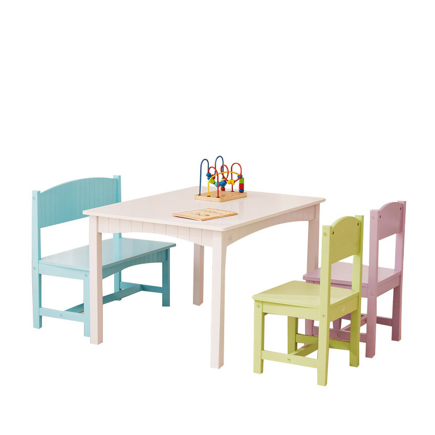 Kid tables chair Study Table kids Wooden study table kids study hexagonal desk