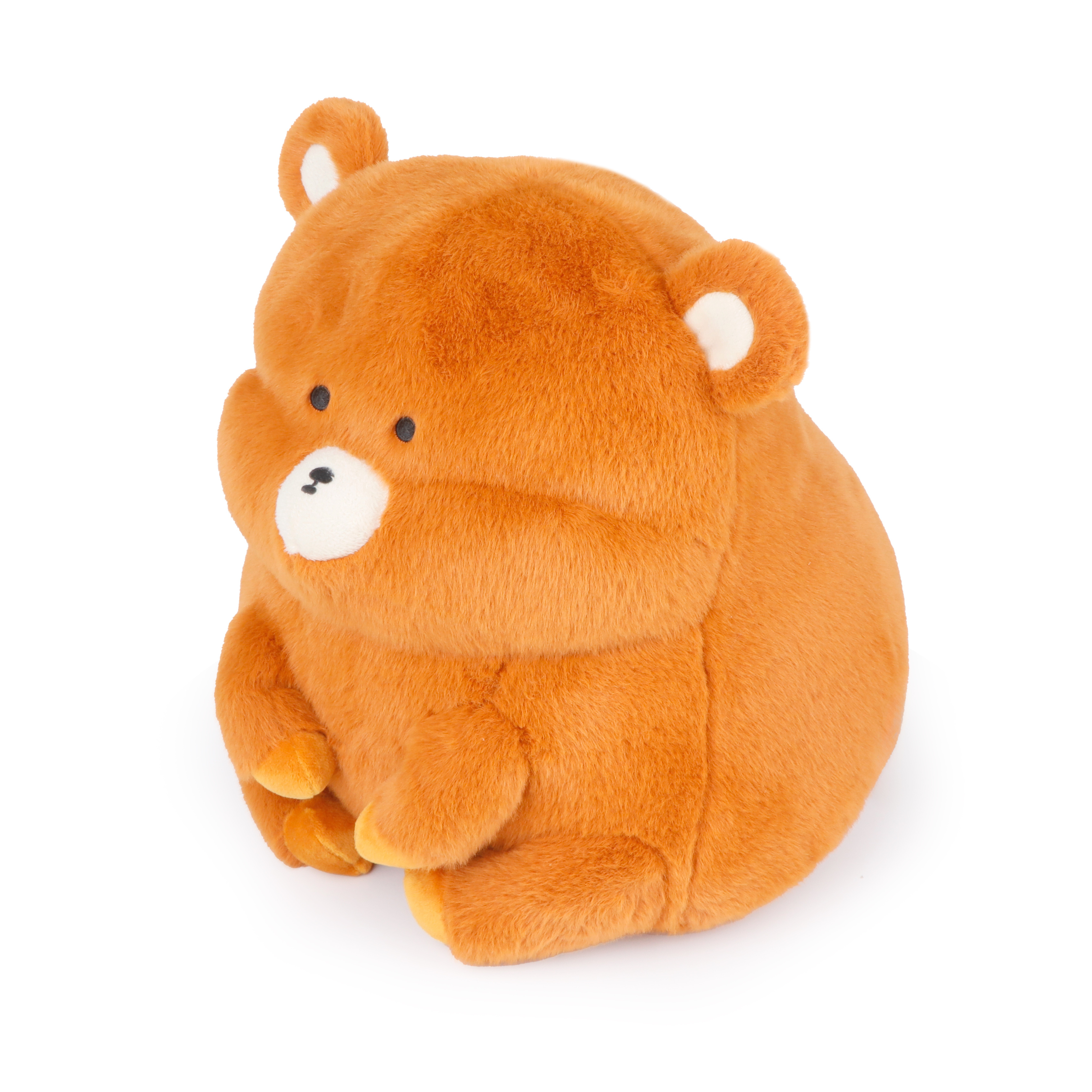 Orange plush toy Cute plush dolls that can be customized Slightly chubby bear doll Birthday Gifts for Kids