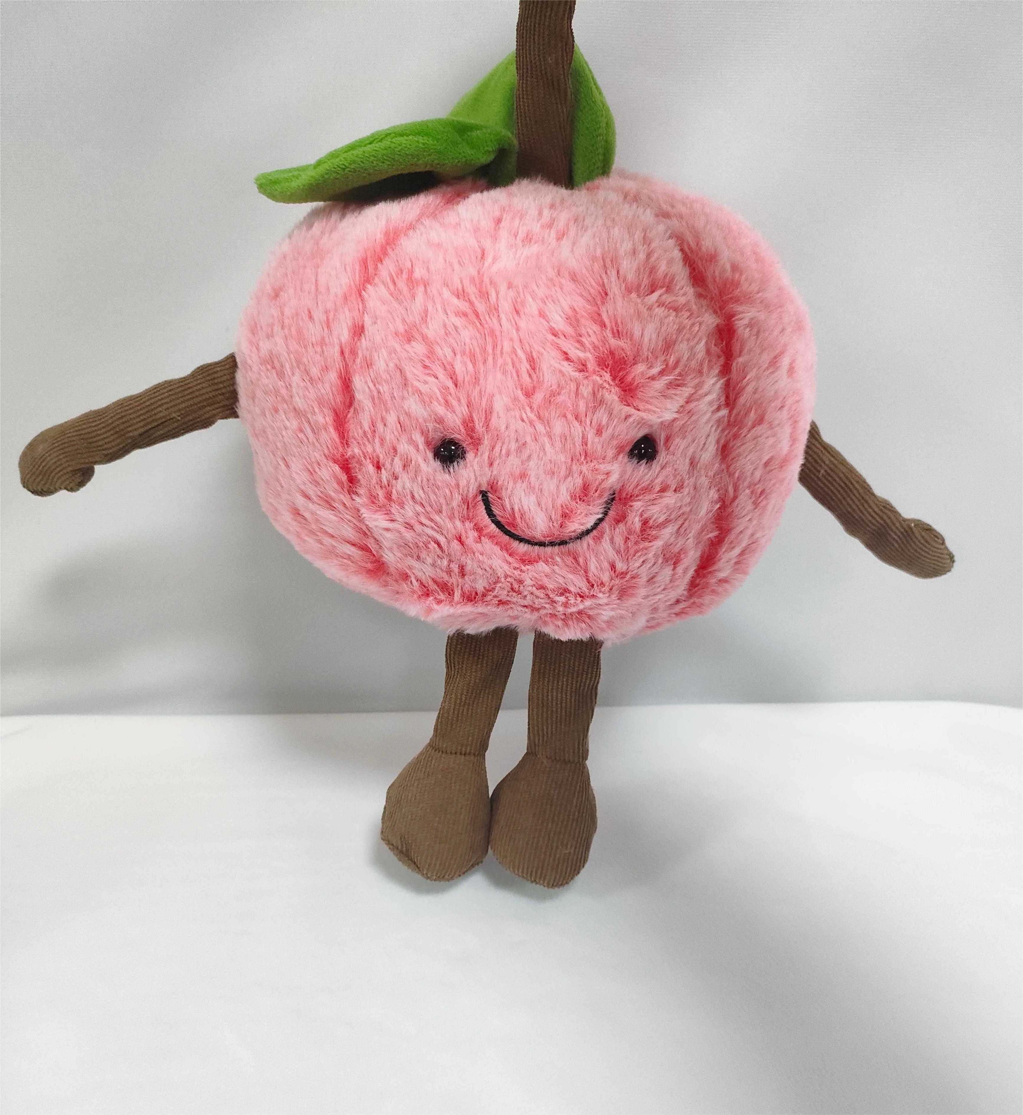 Cherry Plush Toy Red Fruit Doll Children's Birthday Christmas Gift custom plush toy plush toys custom made