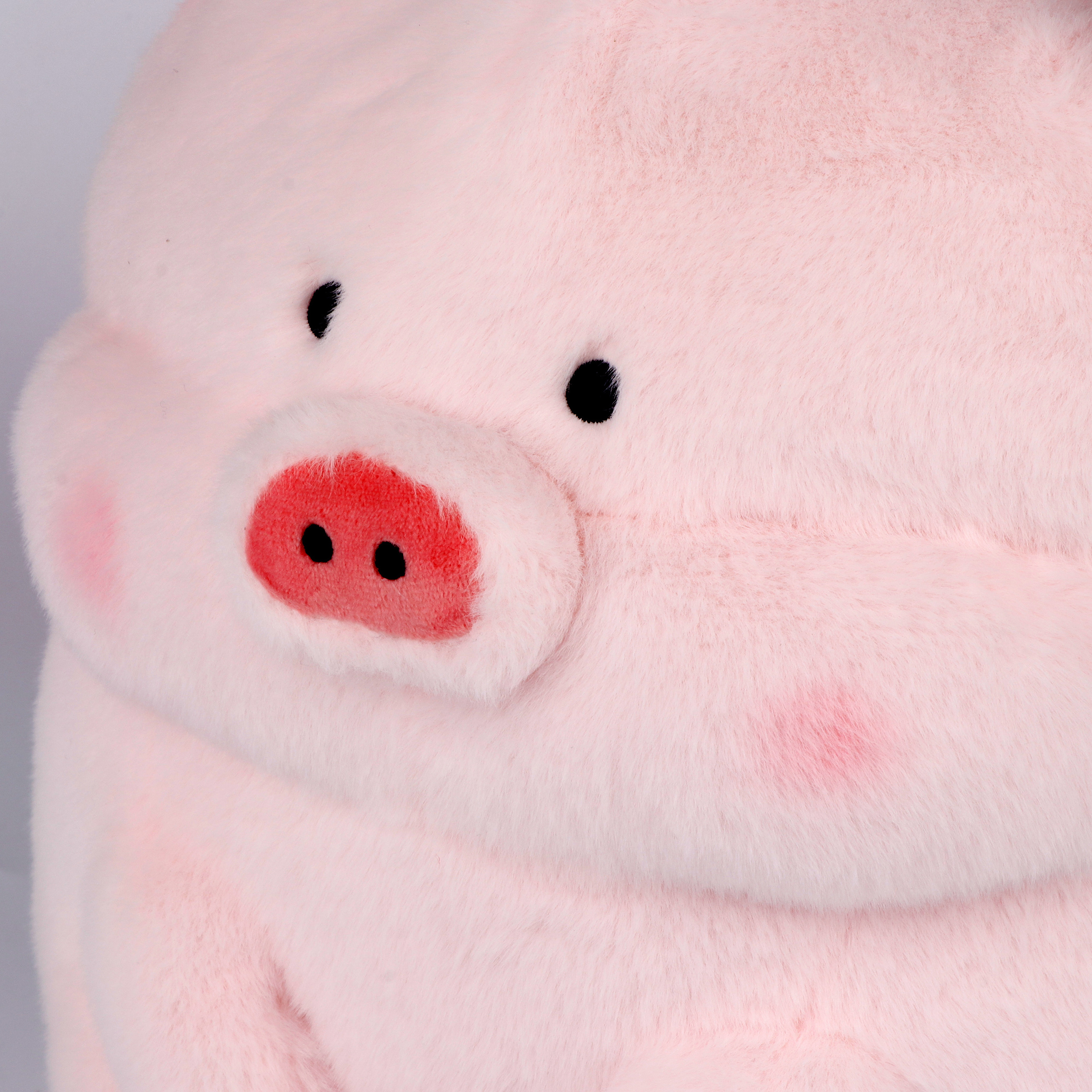 Pink plush toy Cute plush dolls that can be customized Slightly chubby pig doll Birthday Gifts for Kids