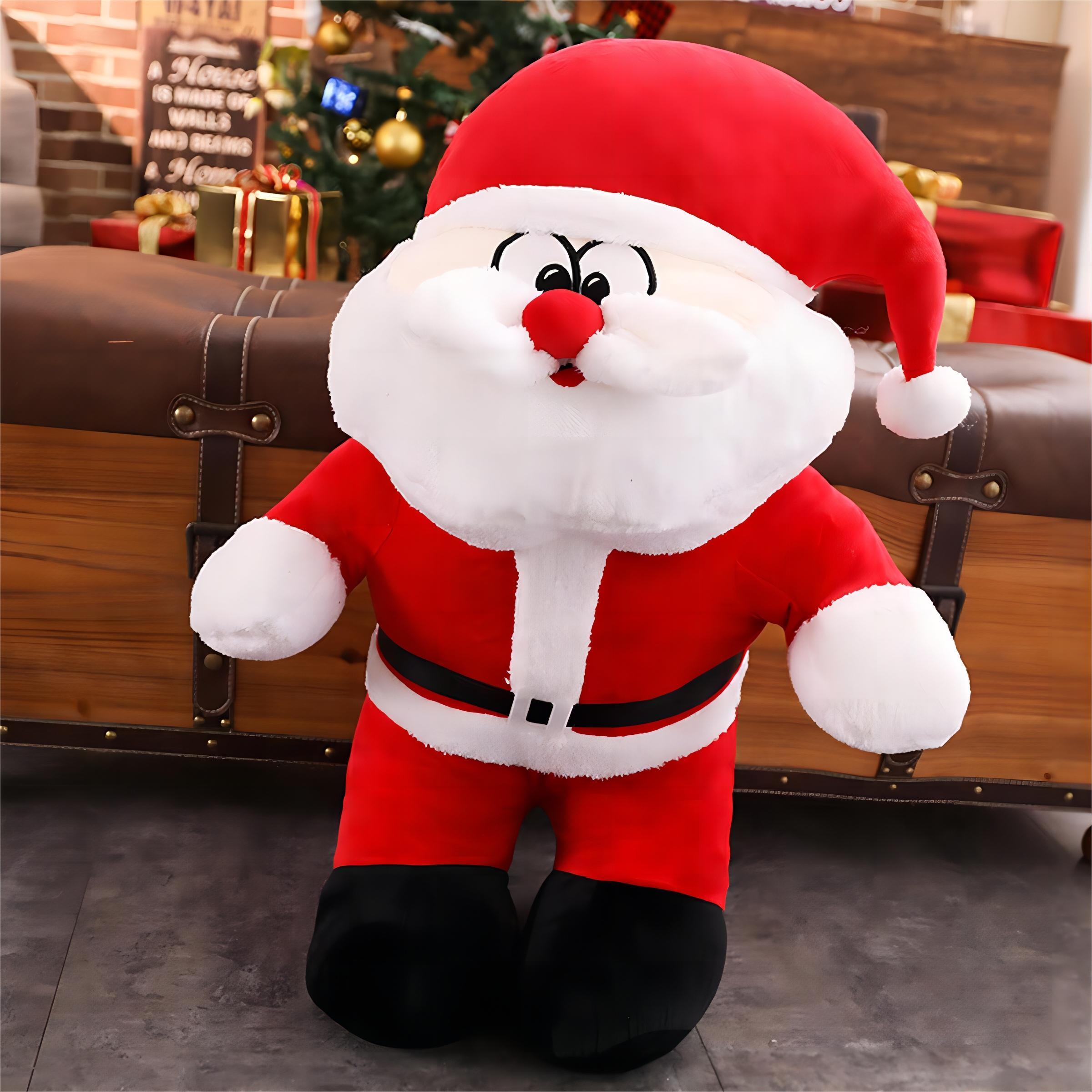 Plush Christmas Character Cartoon Santa Claus Plush Toys Christmas Ornaments Christmas Activities Gifts