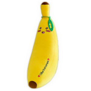 Custom Wholesale Plush Banana Doll Toys Plush Stuffed Animals Long Pillow Toy Long Banana Plush Doll