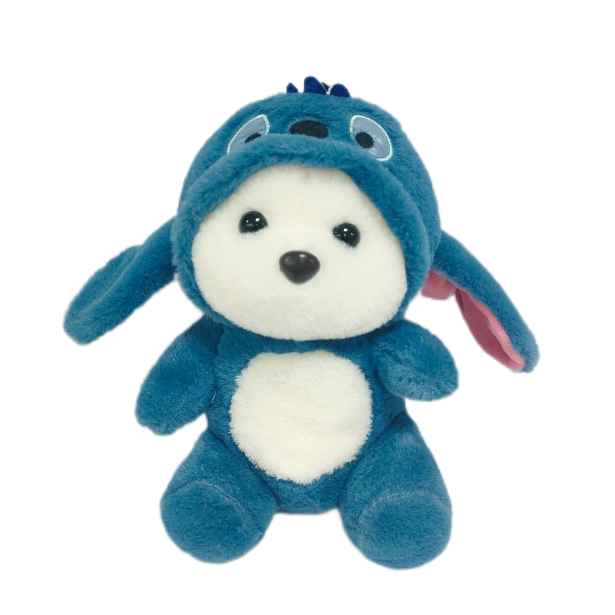 Custom cute cartoon soft plush toys Cute wearing hat bear plush toy stuffed animal toys wholesale