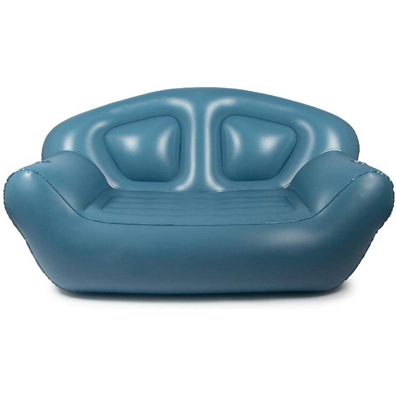 PVC inflatable thickened sofa, double  inflatable sofa, air filled inflatable sofa furniture