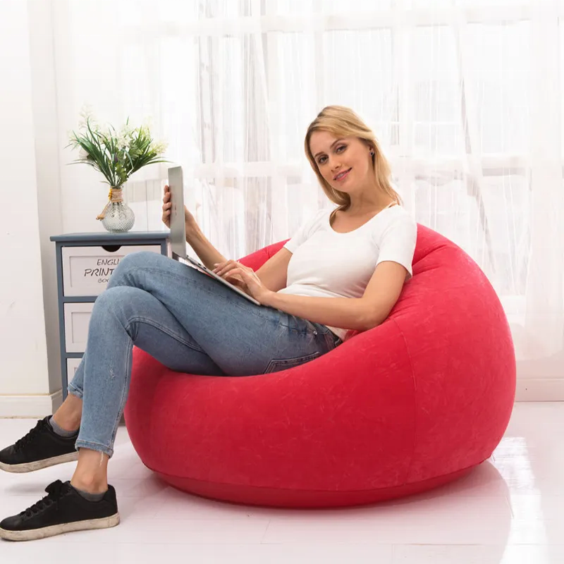 Inflatable tantra sofa backrest portable sofa outdoor inflatable chair for kids Adult