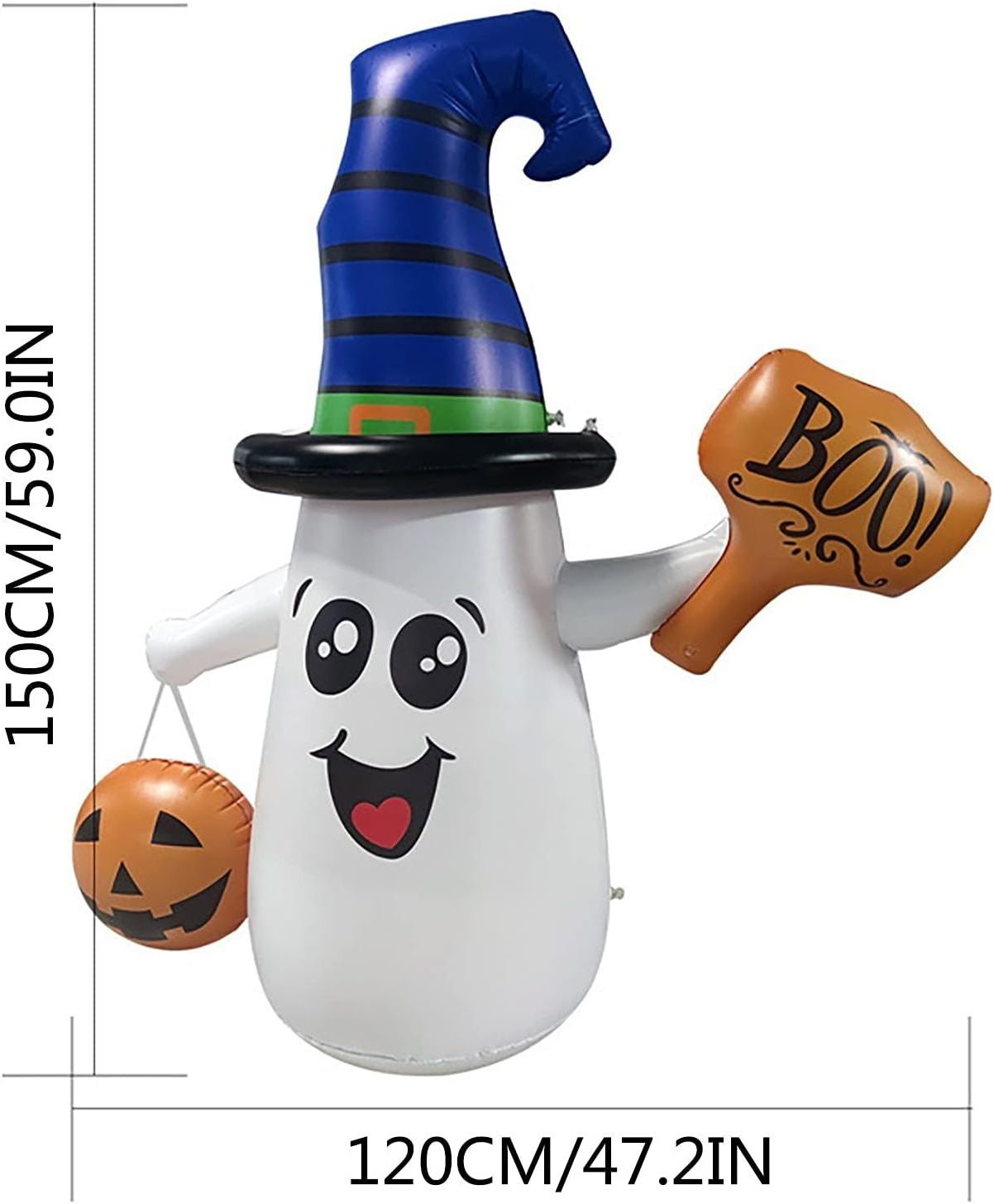 Inflatable toys Halloween Hanging  Ghost Blow Up Decoration Clearance with Christmas LED Lights Party Decoration