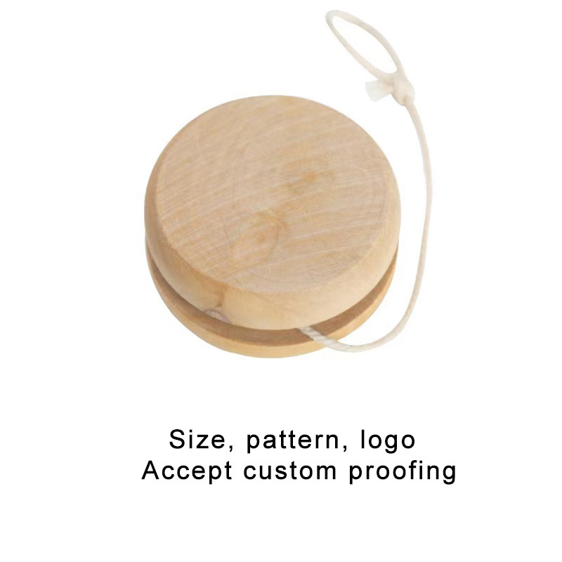 Wholesale baby wooden Yoyo toy, fashion kids wood yoyo with high quality