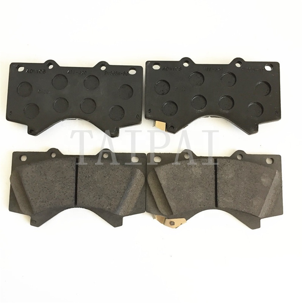 No dust Front Axle brake pad 04465-60280 D1303 GDB3524 LAND CRUISER TUNDRA for TOYOTA