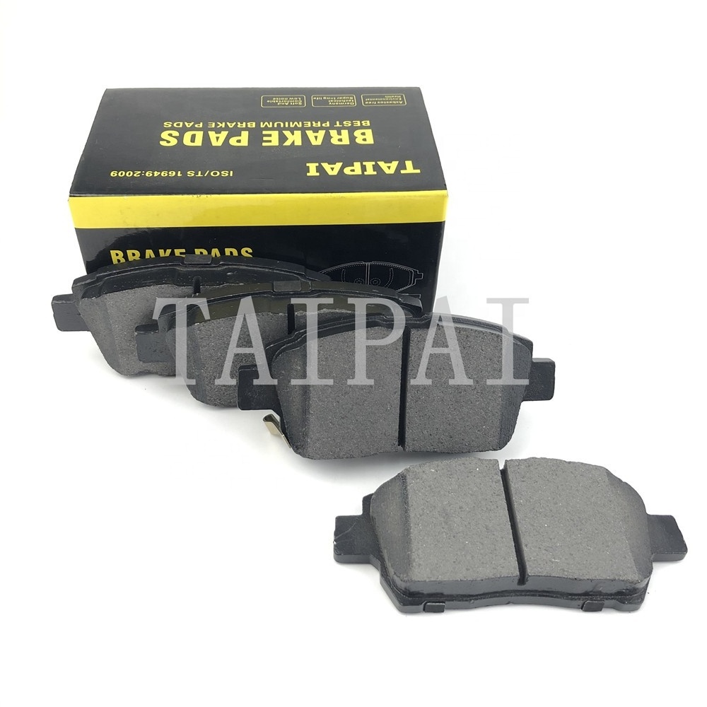 Hot Sale Japan Car Brake Pad High Quality Factory Supplier D822 04465-52010 Front Disc Brake Pads Kit YARIS COROLLA for TOYOTA