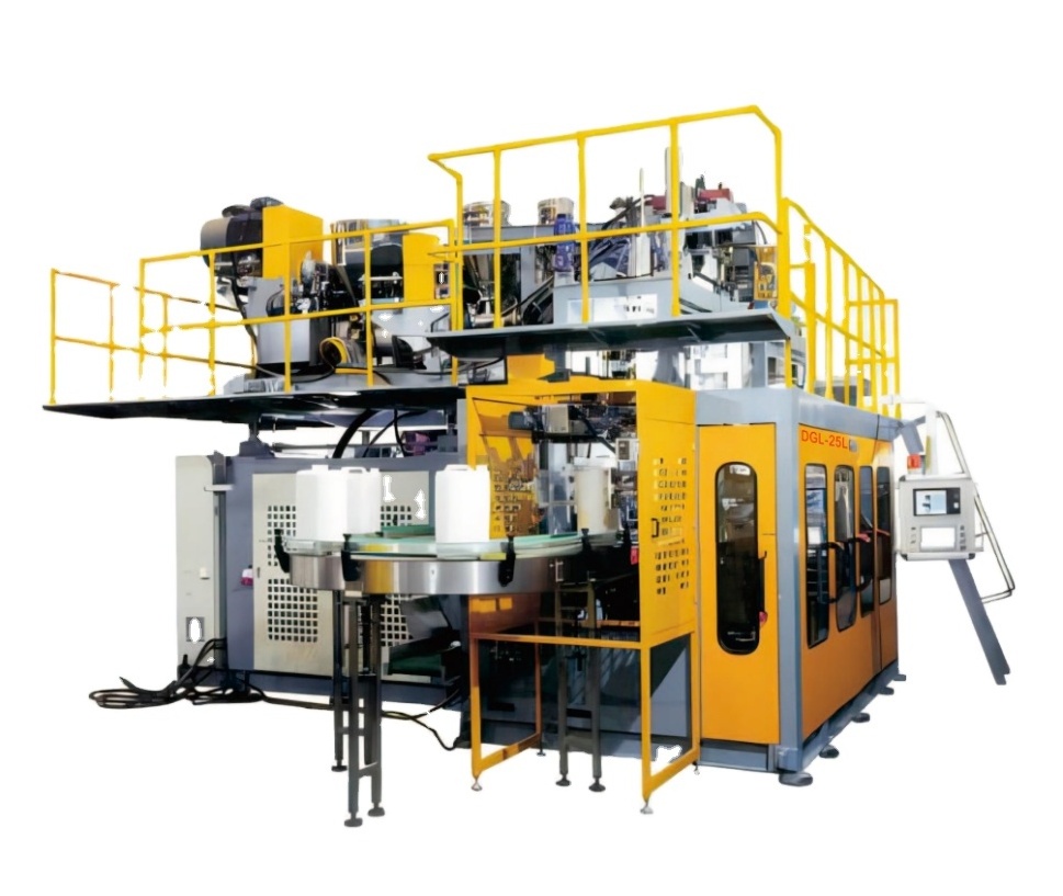 25L HDPE Bottle making machine Blowing molding Machine  multi cavities with double station