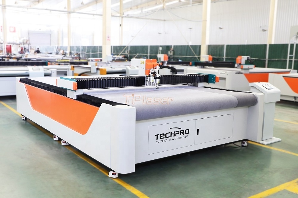 High efficiency double head vibration knife cutting machine digital cutter with safety device with good price