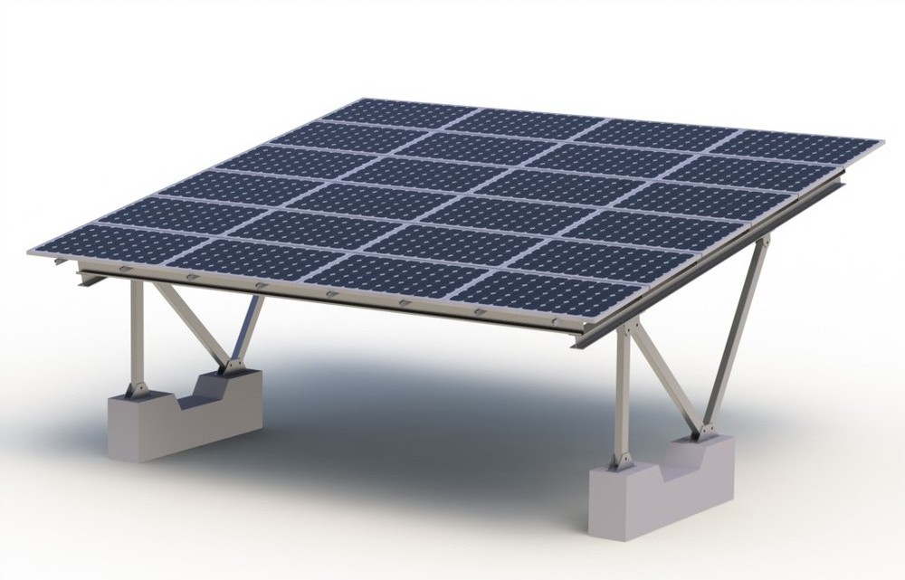 Solar Panel  anodized aluminium profile frame custom aluminum extrusion frame in high precision standard