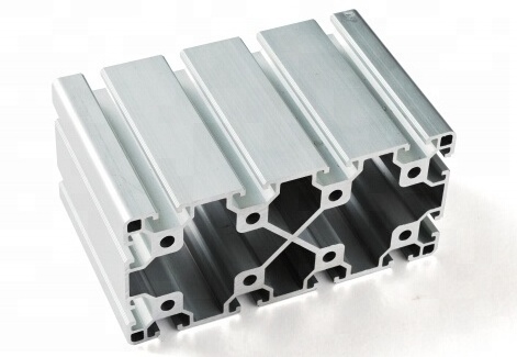 Heavy Duty Industrial 6063 Anodize 80160 Extrusion T Slot Aluminum Profile for Work Table