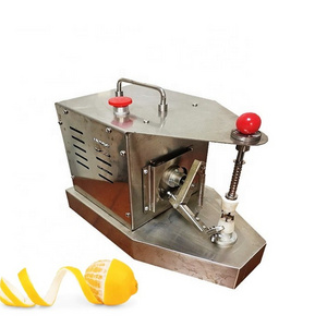 Small electric fruit peeler machine lemon orange peeling machine