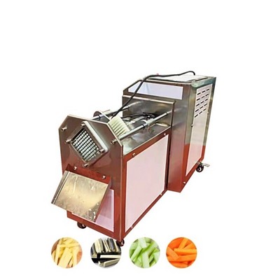 Industrial Vegetable Cutting Machine Potato Chips Cutter Onion French Fries Cutter Machine vegetable Fruit Dicing Machine