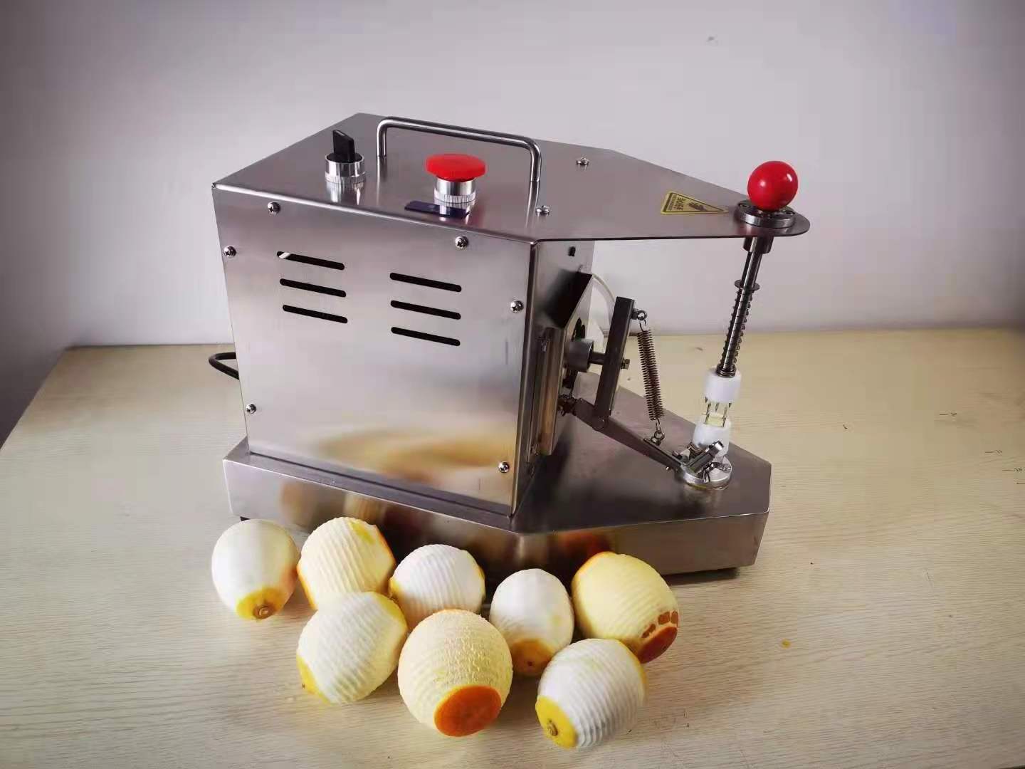 Small electric fruit peeler machine lemon orange peeling machine