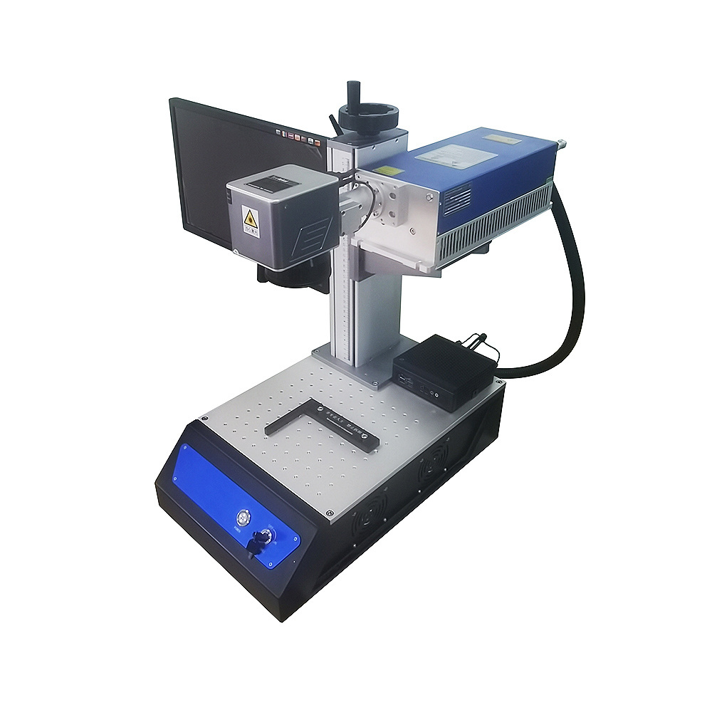 MISJET 3W 5W All-in-One UV Laser Marking Machine for Marking Date and Logo on Glass Plastic