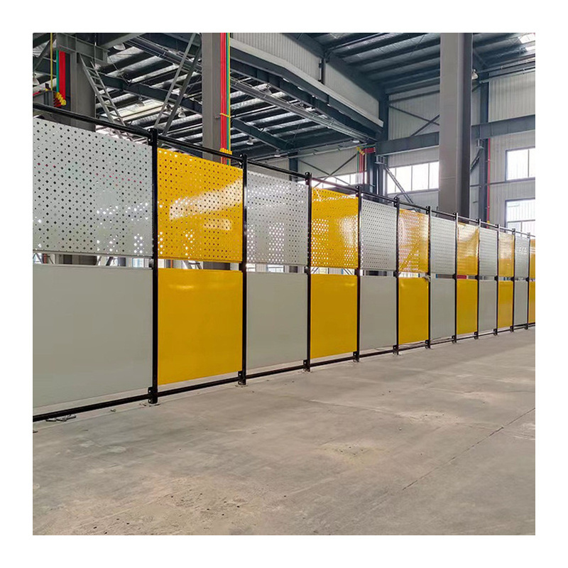 customized factory Protection Low Carbon Steel perforated board warehouse fence