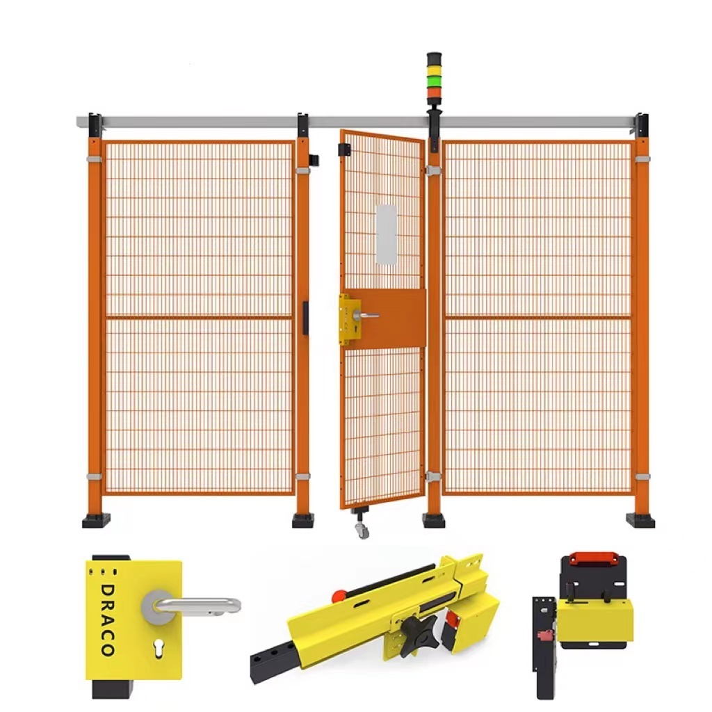 High Quality 1400mm Modular Assembly Industrial Wire Mesh Machine Safety Guarding Fence