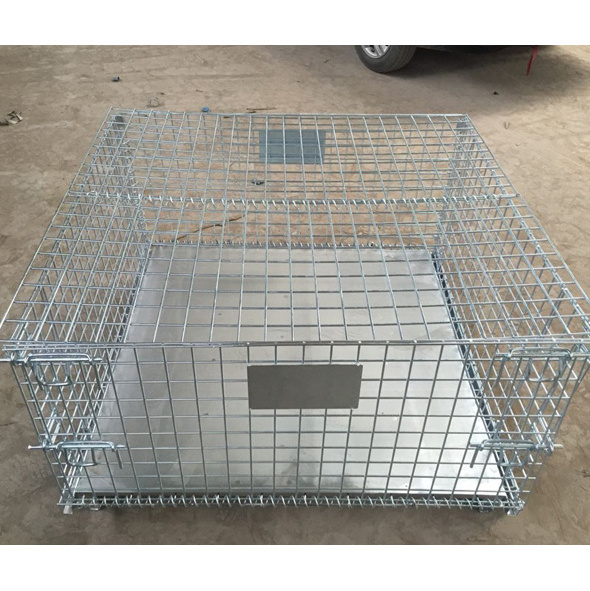 Customized Sizes Powder Coated metal shipping crates for Warehouse