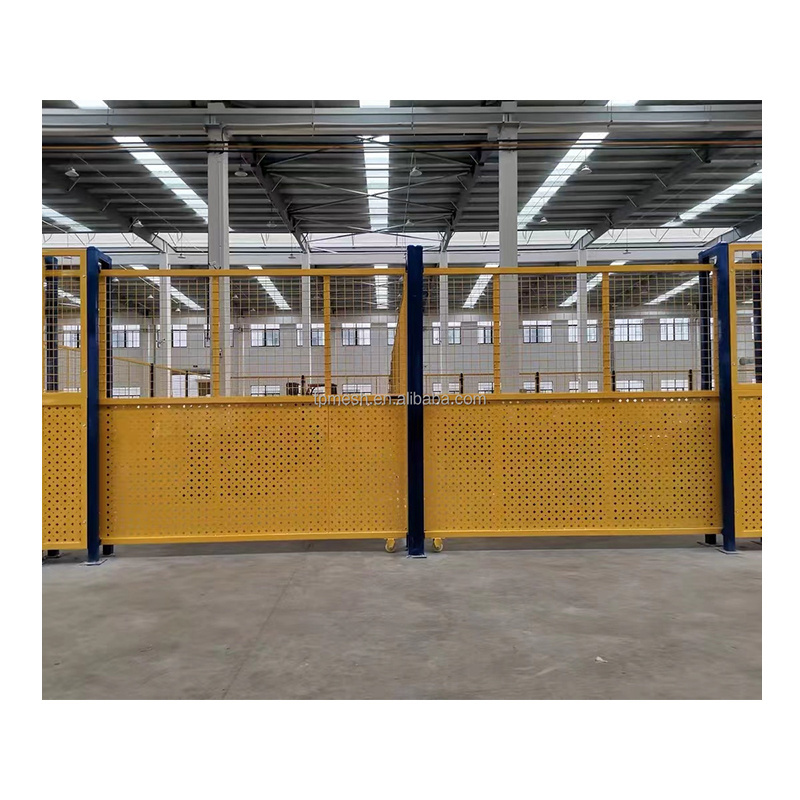 customized factory Protection Low Carbon Steel perforated board warehouse fence