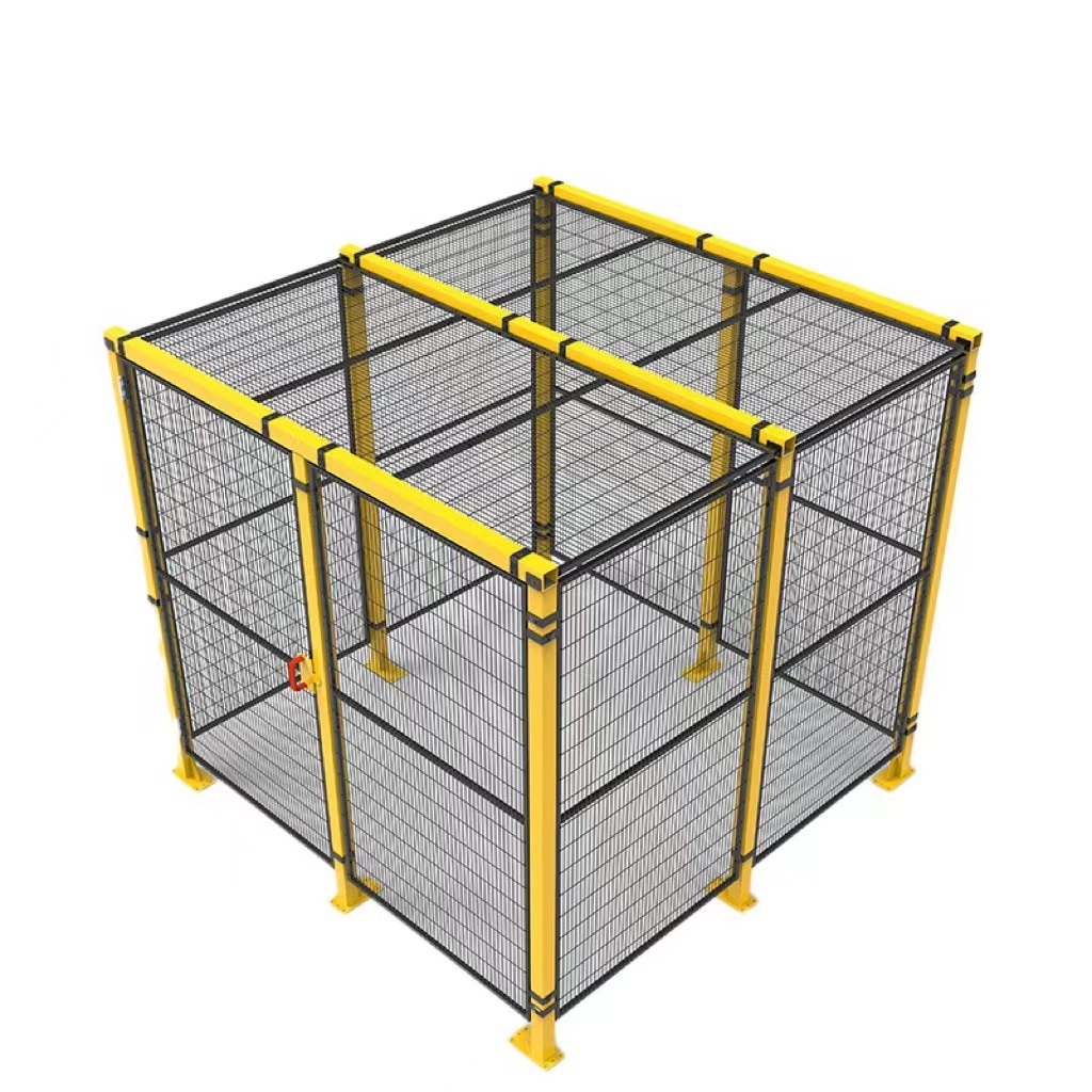 High Quality 1400mm Modular Assembly Industrial Wire Mesh Machine Safety Guarding Fence