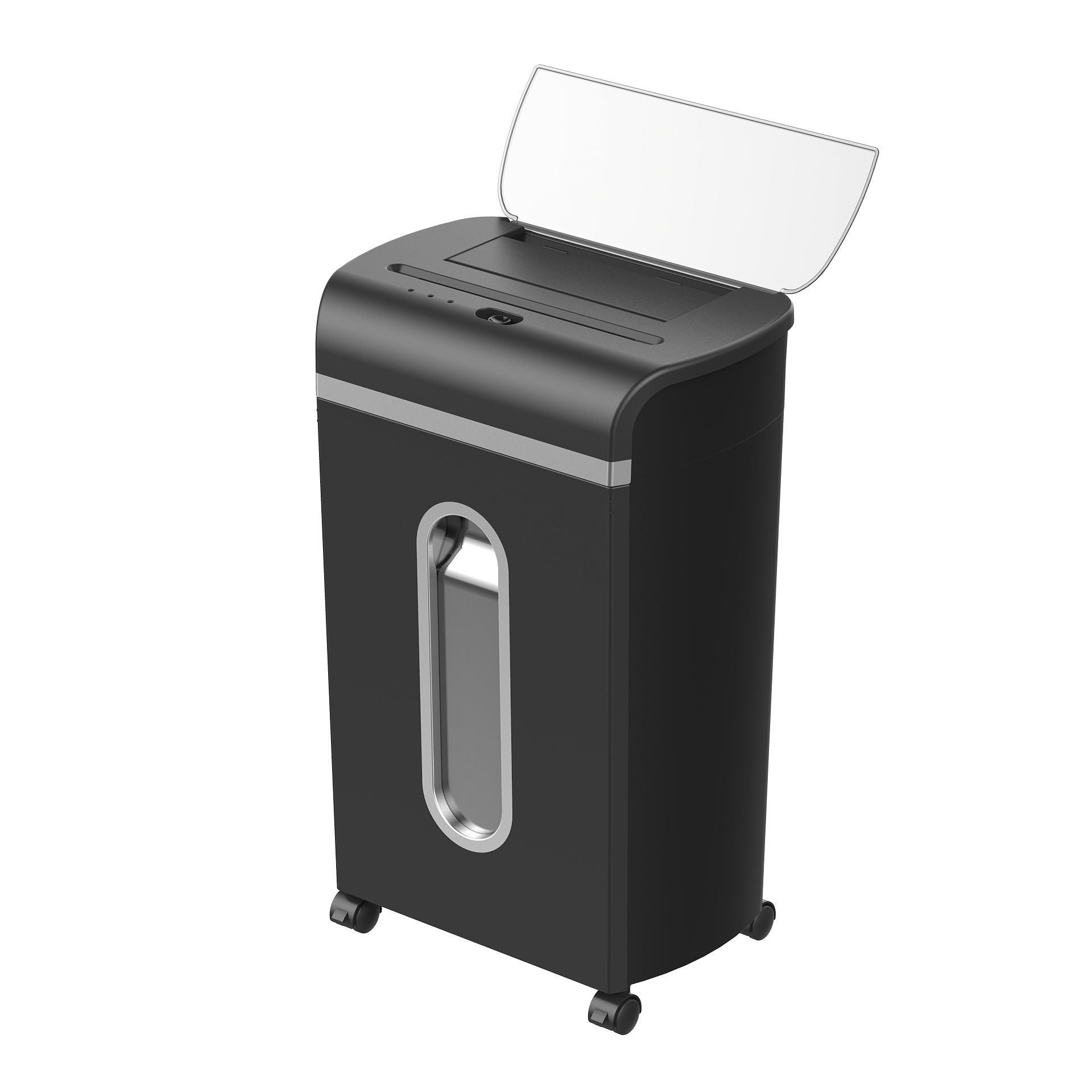 A120D-21L Mini Cross Cut Auto Feed Paper Shredder 2020 Shredders Model for Office Electricity 5x10 Mm Support 358x235x570 Mm 120