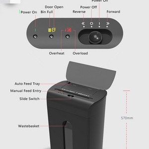 Commercial Mini Cross-Cut Type Electricity Auto Feed Paper Shredder