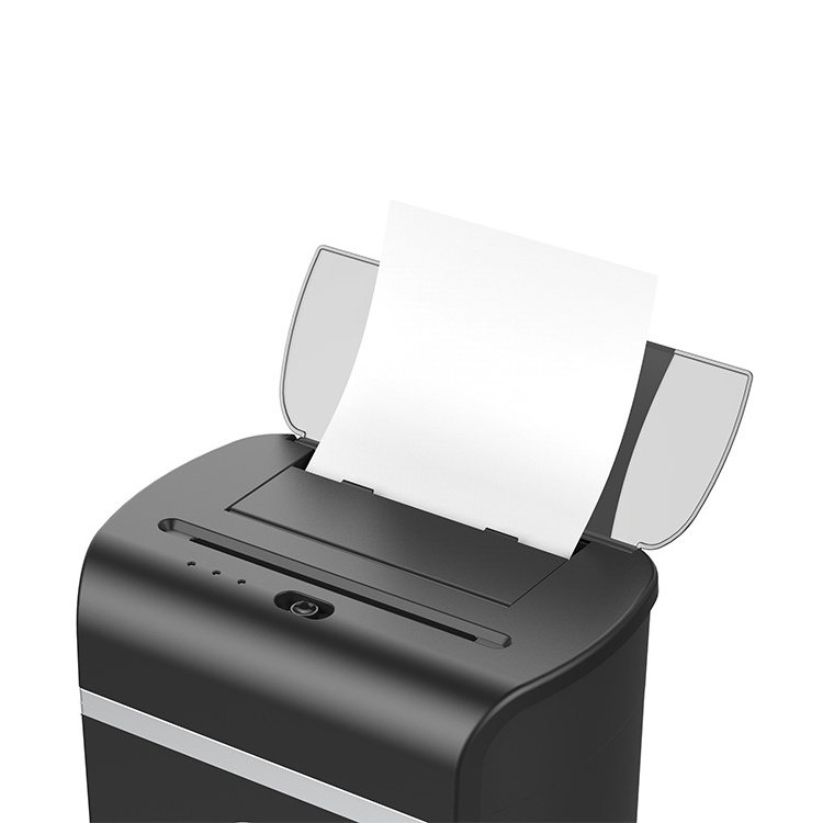 High Security P4 Mini Cross-cut 4*10mm 21L auto feed 8sheets/150sheets A4 paper shredder