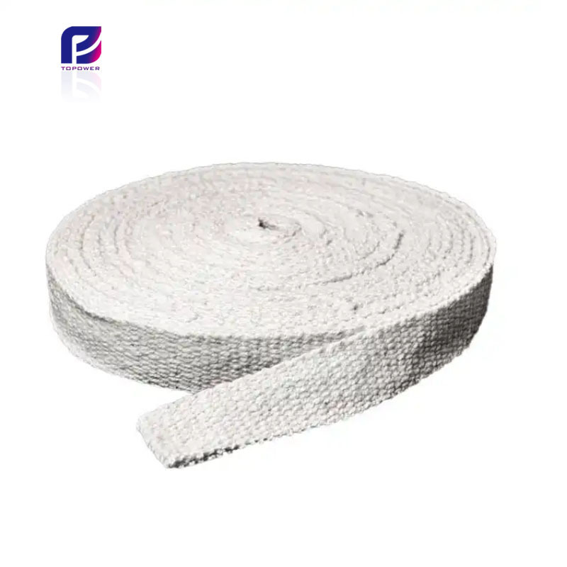 High temperature resistance fire insulation ceramic fiber tape for boiler gaskets