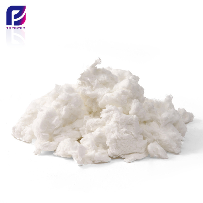 Refractory ceramic fibre cotton thermal insulation aluminum silicate fiber wool for furnace insulation