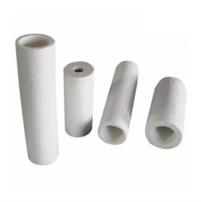 High temperature resistant Aluminum Silicate Insulation Pipe Ceramic Fiber Tube For Boiler Insulation