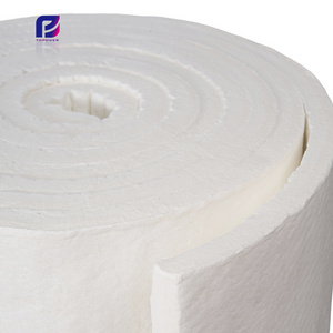 High temperature ceramic fiber blankets 6mm ceramic wool furnace insulation ceramic fiber felt in shandong