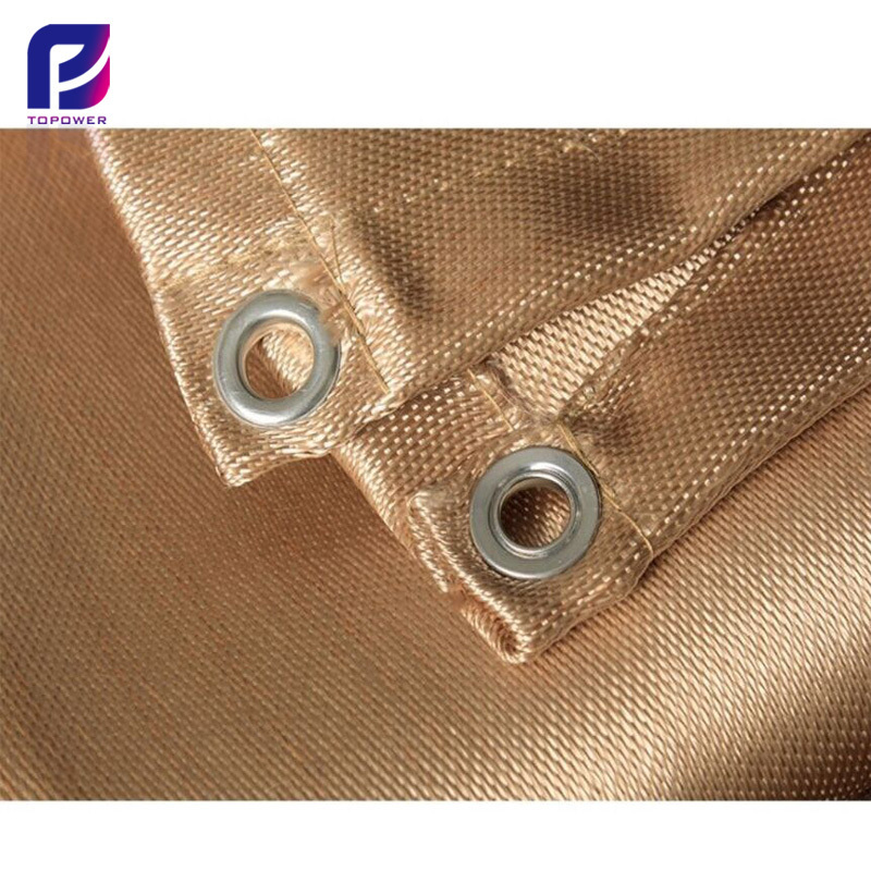 Insulation Safety Emergency Silica cloth roll prices custom fireproof fire retardant fiberglass fabric welding blanket