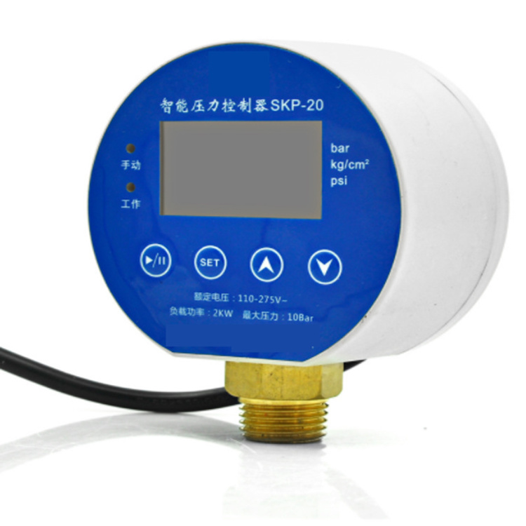 1MPa or 10bar Single Control Switch New Digital Pressure Controller Skp20 for Water Pump