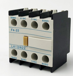 factory LA1-DN22 F4-22 2NO+2NC Contactor block Auxiliary The auxiliary contact for CJX2 LC1-D AC Contactor 4 Poles