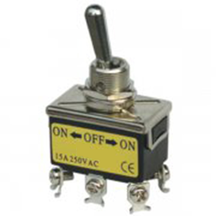 cntopsun factory  Screw Terminal Single Pole ON-OFF-ON Toggle Switch