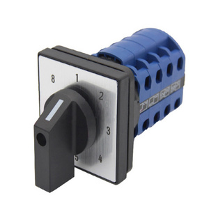 660V 20A 8 position rotary switch Changeover rotary cam switch 16 terminals 4 poles control motor electric switch