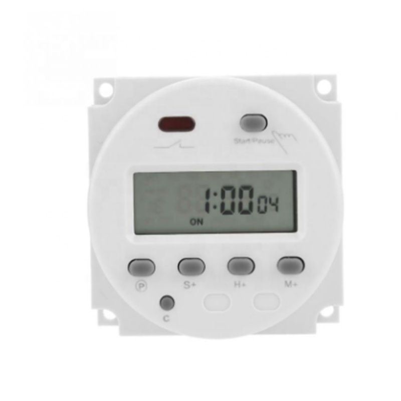 Mini Digital Timer CN102A Digital LCD Electronic Timer Cycle Countdown Time Control Switch 12V/24V/110V/220V Cycle Timer Relay