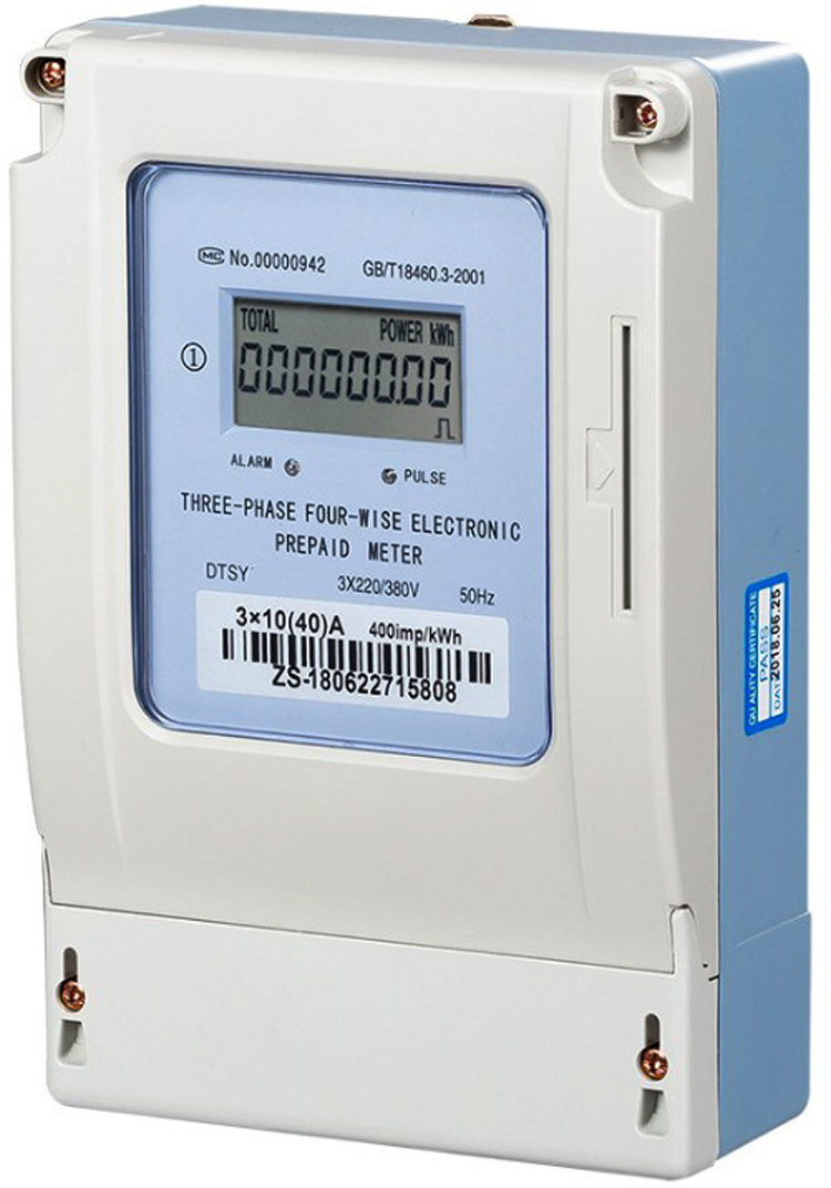 Wholesale Smart Three-phase Prepayment Kwh Meter